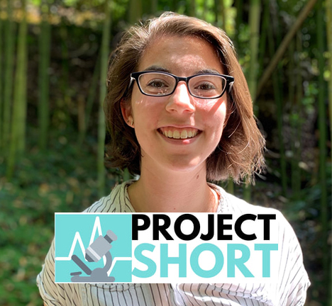 Picture of Chloe McCollum with Project Short emblem